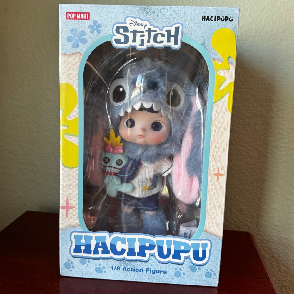 Pop Mart/Disney  HACIPUPU STITCH doll - New in the box Unopened